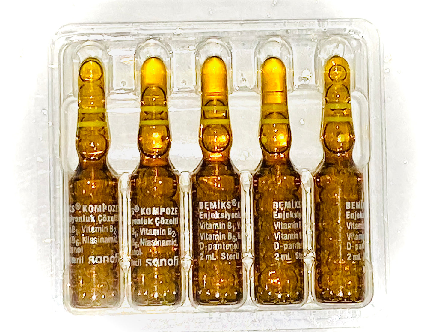 Vitamin B Complex Ampoules – 2mL | Pack of 5 (NO BOX)