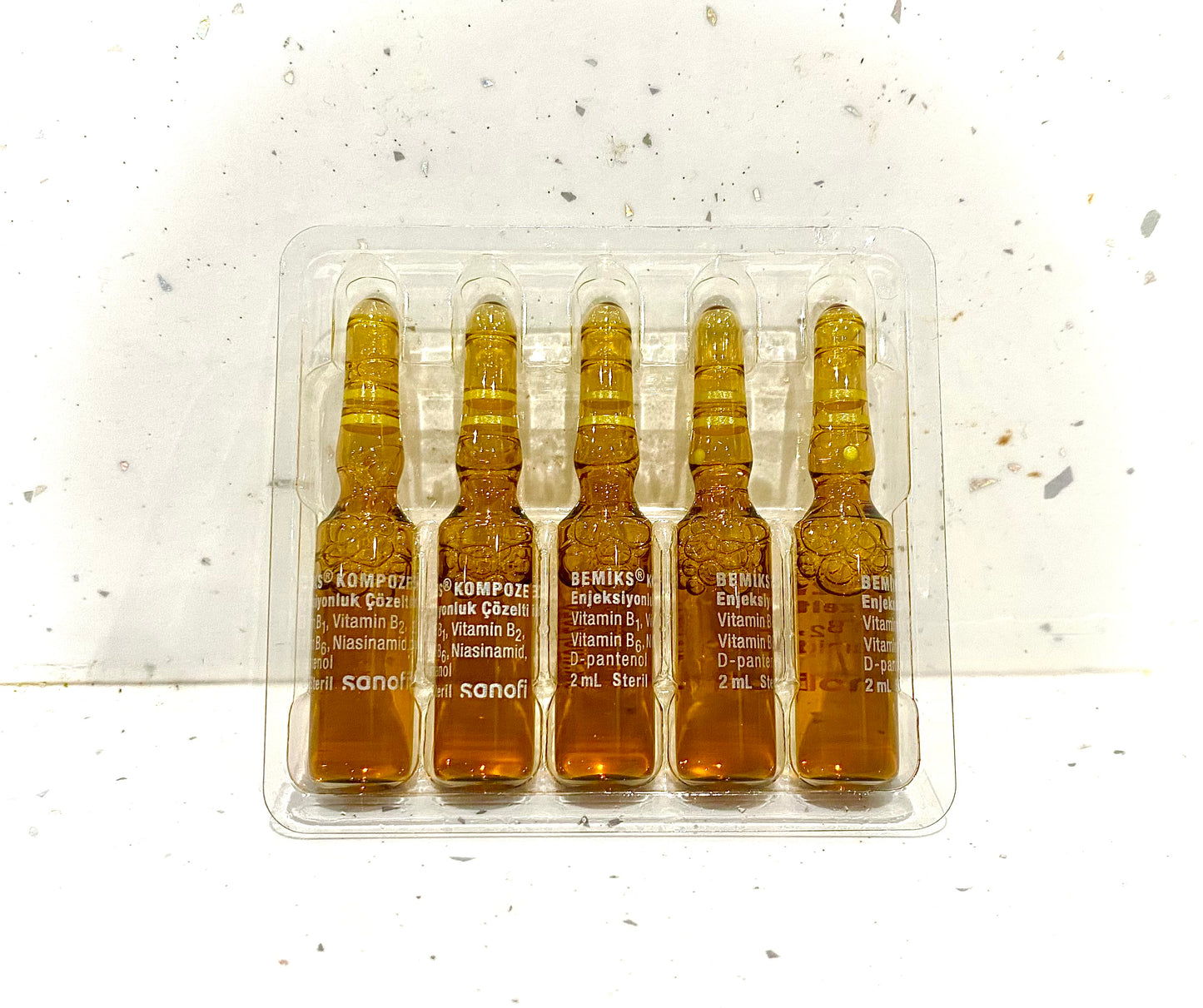 Vitamin B Complex Ampoules – 2mL | Pack of 5 (NO BOX)