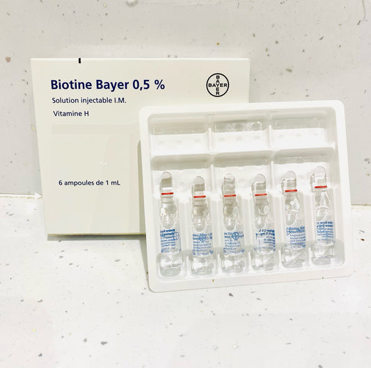 Biotin Vitamin Injection IM x6 Ampoules