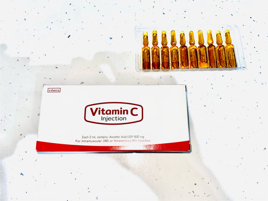 Vitamin C Ampoules (IM) – 10 x 2ml (NO BOX)
